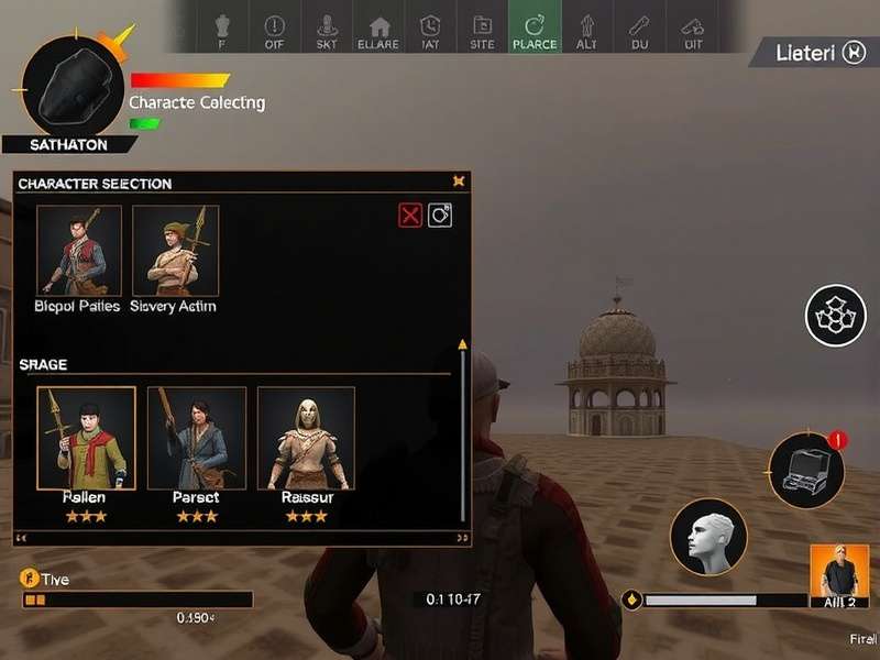 Bijapur Combat Legend Character Selection